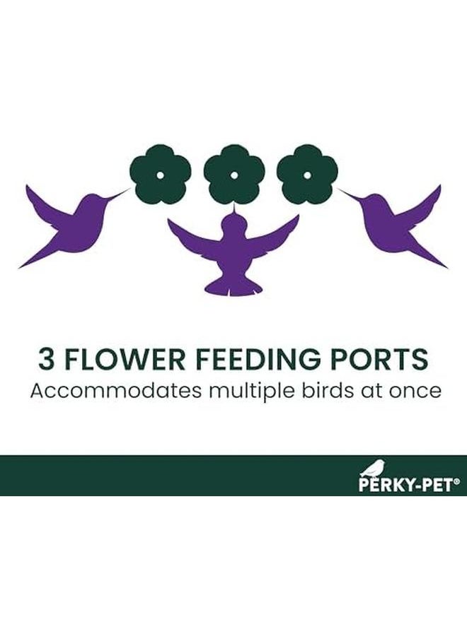 Perky-Pet - Window Mount Hummingbird Feeder Iridescent Color 8 Oz - Image 1