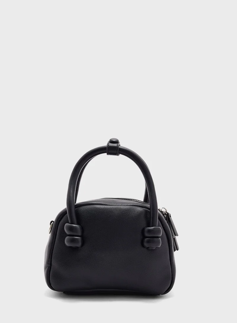 ELLA Strap Detail Mini Satchel Bag