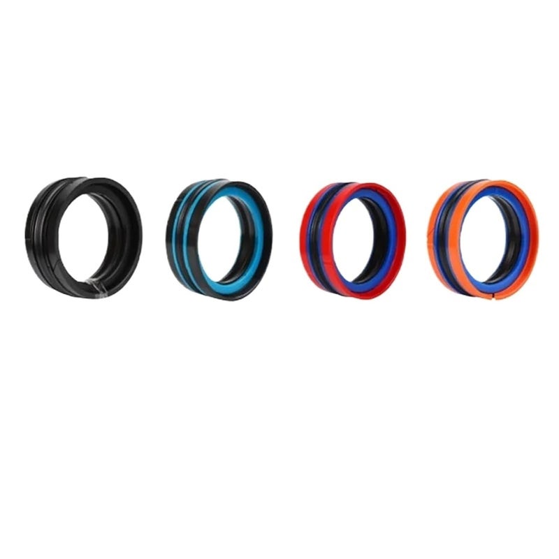 Combined Oil Seal Five-Piece Combination DAS20/22/25/28/30/32/35 for Injection Molding Machine Hydraulic Cylinder Piston(130x105x44.4(1pcs)) - Image 3