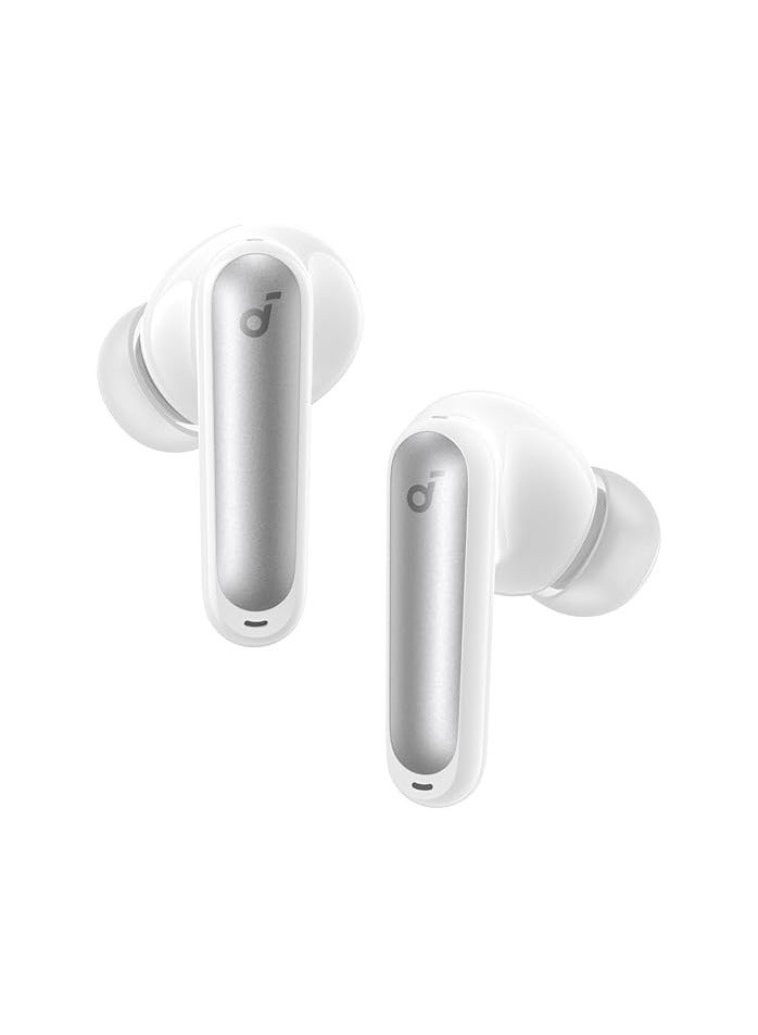 Soundcore P41i by Anker Adaptive Noise Cancelling Earbuds with Portable Phone Charger (Built-in USB-C Cable), 192-h Playtime, Immersive Sound, 6-Mic AI Calls, IPX5 Wireless Earbuds, Bluetooth 5.3 - White - Image 2