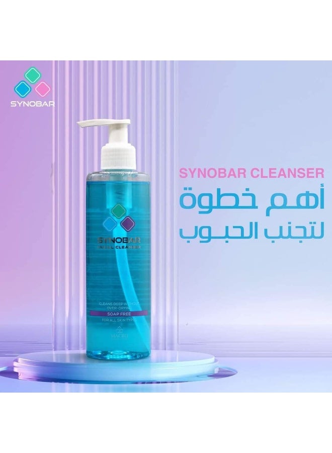 سينوبار منظف للوجه خالي من الصابون - 250 مل - Image 2