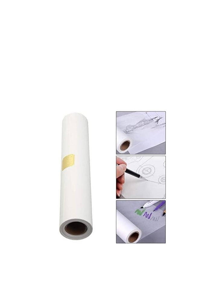 Generic - Sketch' Tracing & Sketching Roll-53gsm, White, 29.7cm x 20m LONG - Image 1