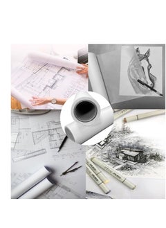 Generic Sketch' Tracing & Sketching Roll-53gsm, White, 29.7cm x 20m LONG  - Image 2