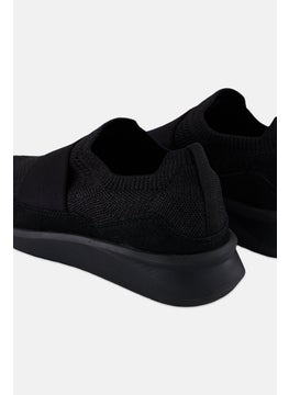clarks Women Standard Un Rio Knit Slip On Causal Shoes, Black  - Image 2
