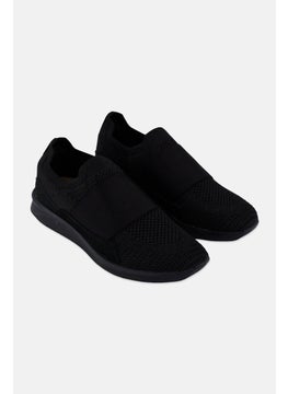 clarks Women Standard Un Rio Knit Slip On Causal Shoes, Black  - Image 1