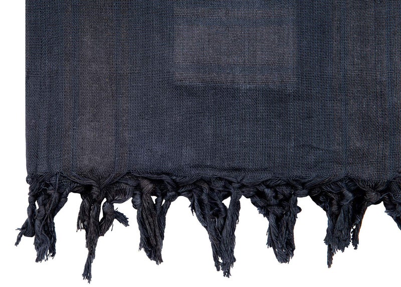 Mato & Hash Military Shemagh Tactical 100% Cotton Scarf Head Wrap - Blackout CA2100-2 - Image 5