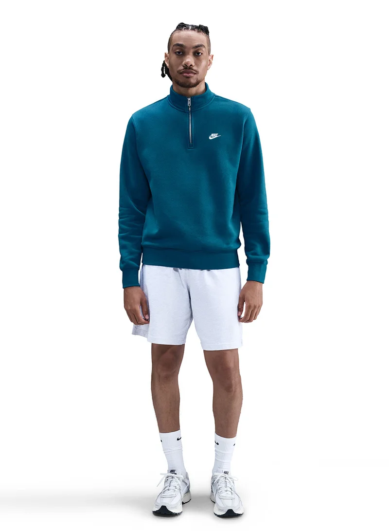 Nike Club Bb Half-Zip Sweatshirt