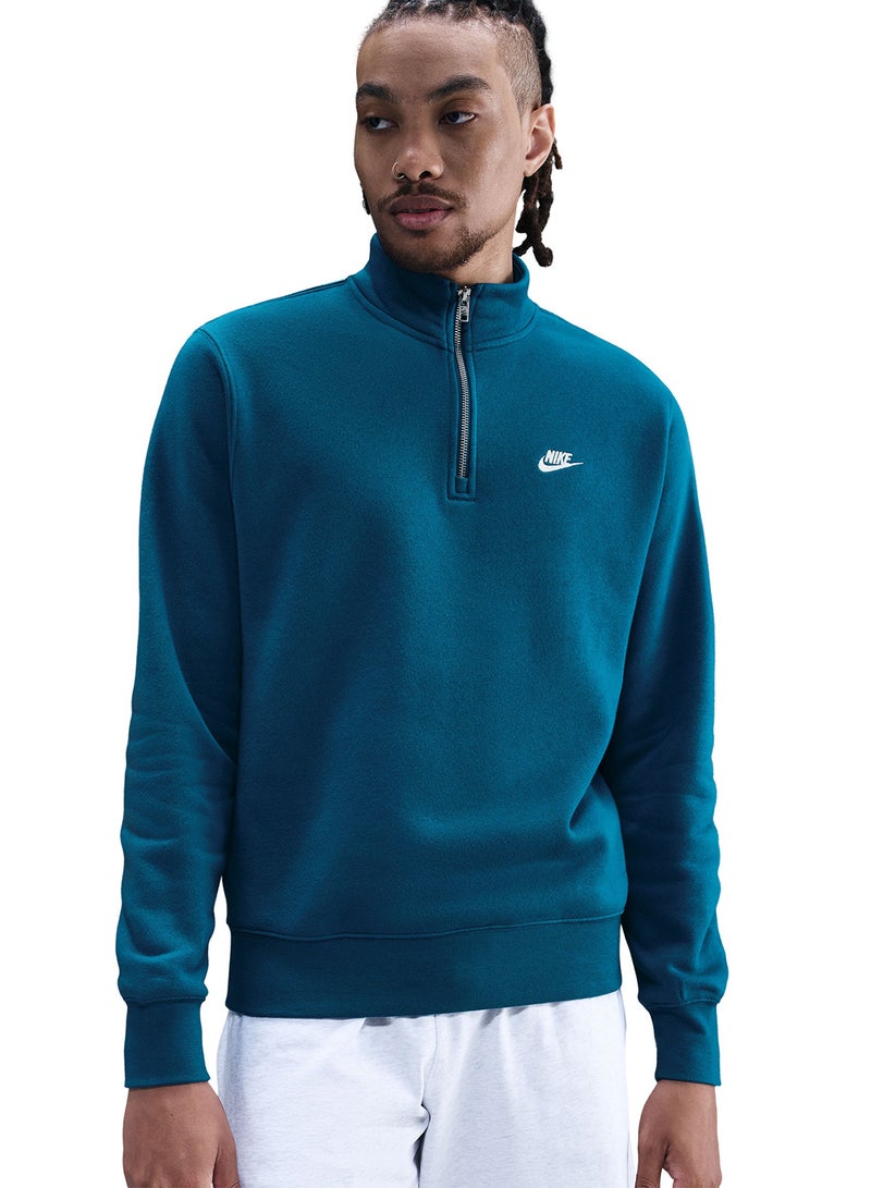 Nike Club Bb Half-Zip Sweatshirt - Image 3
