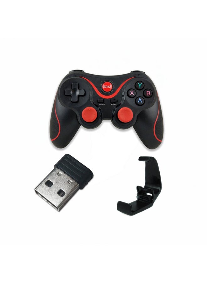 T3 Direct Connection Handle Android Ios Mobile Phone Wireless Bluetooth Game Handle King Stimulates Battlefield Eating Chicken T3 Handle-Product Color:Handle + Receiver + Bracket - Image 1