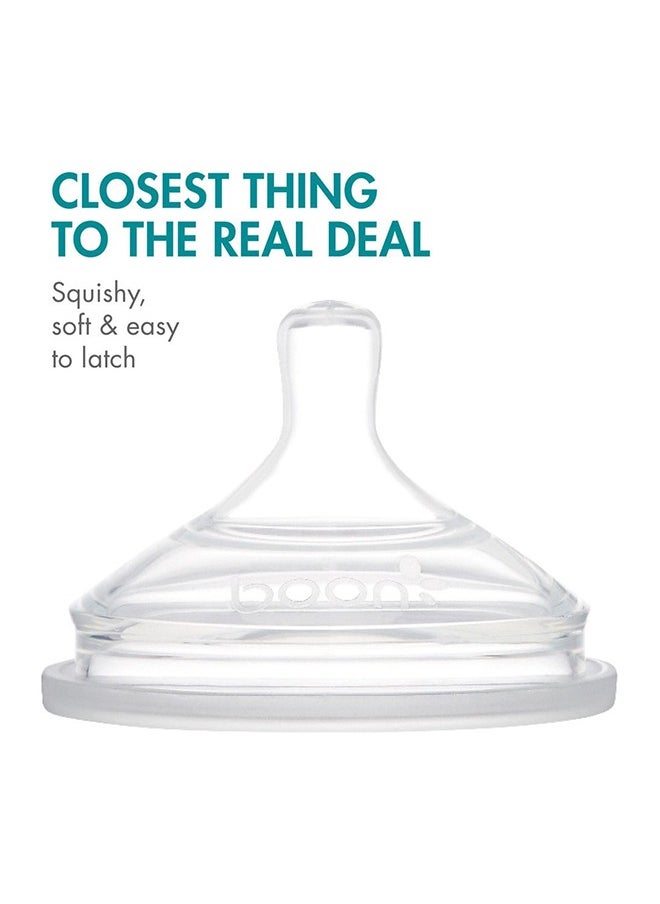 BOON - Nursh Nipples Slow 0m+ 3 Count - Image 1