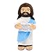Yelakey Jesus Plush 13 Jesus Stuffed Plushie Doll with Positive Card for Christmas Religious Easter Church Sunday School Toy Gift for Kids E - Image 2