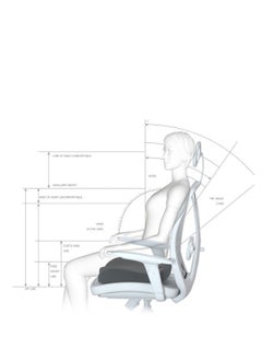 Generic Office seat lumbar support cushion car lumbar support pregnant women lumbar pillow chair back cushion memory foam pillow  - Image 4