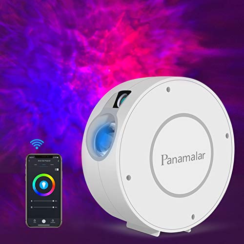 Panamalar Smart Star Projector, WiFi Galaxy Light Projector Nebula Cloud Projector with APP Control,Timer,Alexa Voice Control, Starry Sky Projector Night Light for Bedroom Kids Party Gift - Image 1