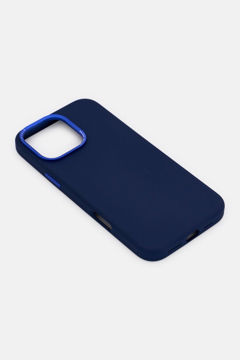 LEVELO iPhone 16 Pro Max Iris Magsafe Silicone Protective Case, Navy - Image 4
