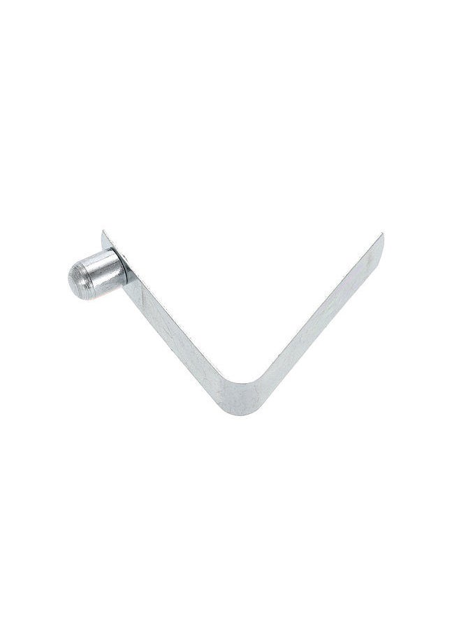 Generic - 6pcs Kayak Paddle Spring Clips Tent Pole Clips Push Button Spring Snap Clip Locking Tube Pin 8mm single pin solid buttons - Image 1