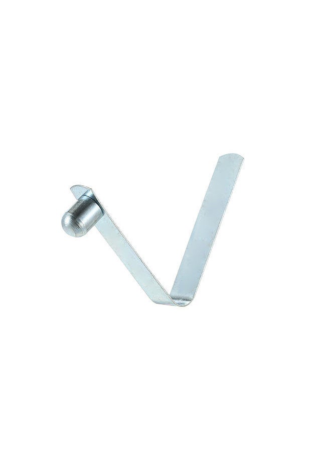 Generic - 6pcs Kayak Paddle Spring Clips Tent Pole Clips Push Button Spring Snap Clip Locking Tube Pin 8mm single pin solid buttons - Image 1