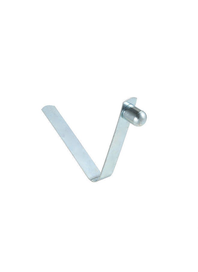 Generic - 6pcs Kayak Paddle Spring Clips Tent Pole Clips Push Button Spring Snap Clip Locking Tube Pin 8mm single pin solid buttons - Image 1