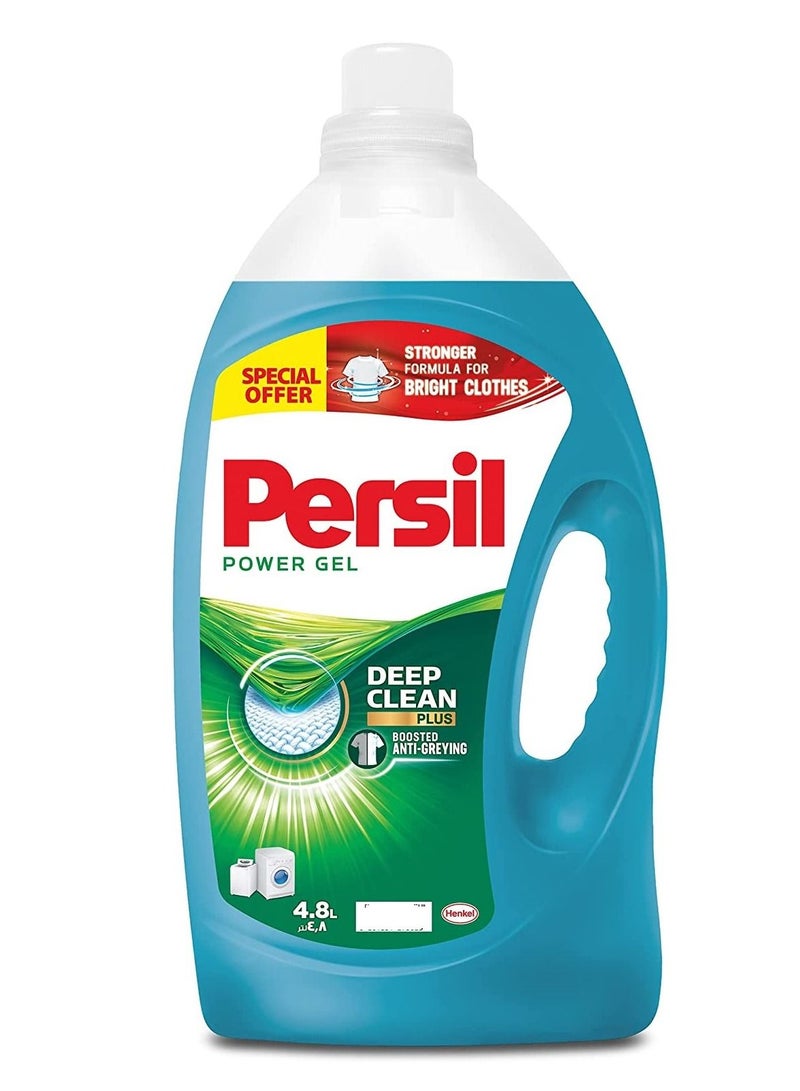 Persil Power Gel Liquid Laundry Detergent With Deep Clean Technology 4.8 Liter