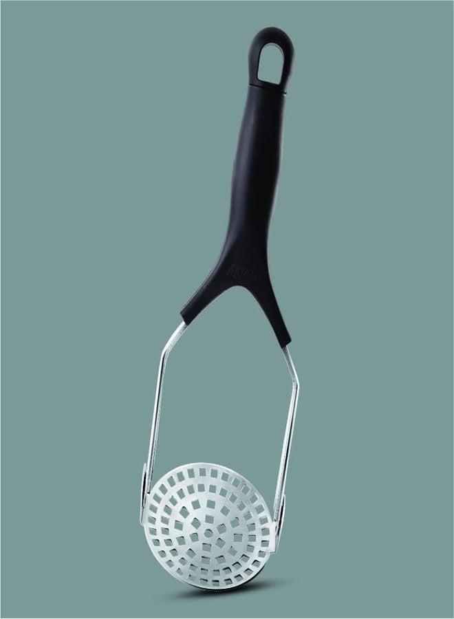 Anjali Stainless Steel Flexible Potato Masher Take Less Space, Gives a Good Grip for Vegetable Smasher, Boiled Potatoes, Pav Bhaji, Stuffed Paratha Silver, PM04 - Image 4