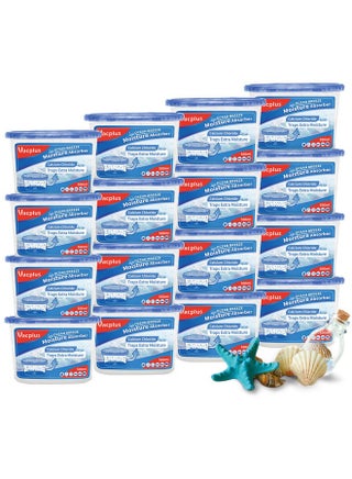 Vacplus Moisture Absorbers 16 Pack, 10.5 Oz, Humidity Absorber Boxes Attracts Extra Moisture from Your Bathroom, Closet, Kitchen, Dehumidifier for Closet(Ocean Scent), Light blue - pzsku/Z6B6B822420E4AD1F3808Z/45/1751005454/d0d6162f-7952-48d4-8ce6-47167e827d14