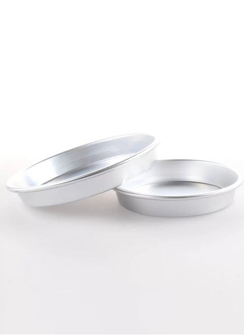 A Set Of Two Small Round Trays For Bread And Pizza 17cm-20cm