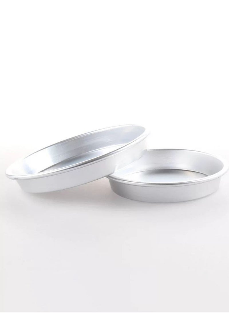A Set Of Two Small Round Trays For Bread And Pizza 17cm-20cm