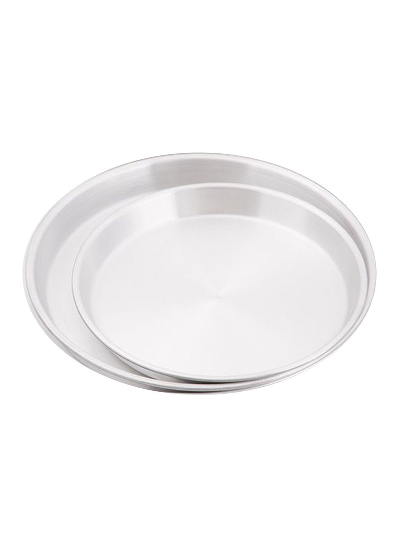 A Set Of Two Small Round Trays For Bread And Pizza 17cm-20cm