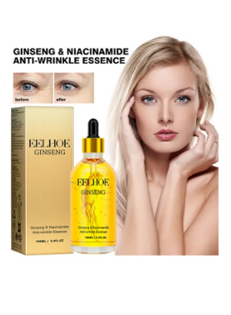 EELHOE One Ginseng Per Bottle, Ginseng Polypeptide Anti-Wrinkle Essence, Ginseng Anti Ageing Serum for Women - Image 2