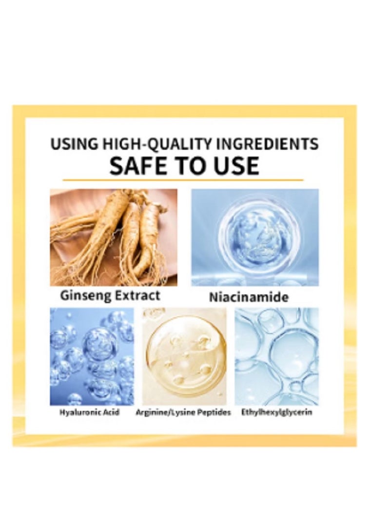 EELHOE One Ginseng Per Bottle, Ginseng Polypeptide Anti-Wrinkle Essence, Ginseng Anti Ageing Serum for Women - Image 3