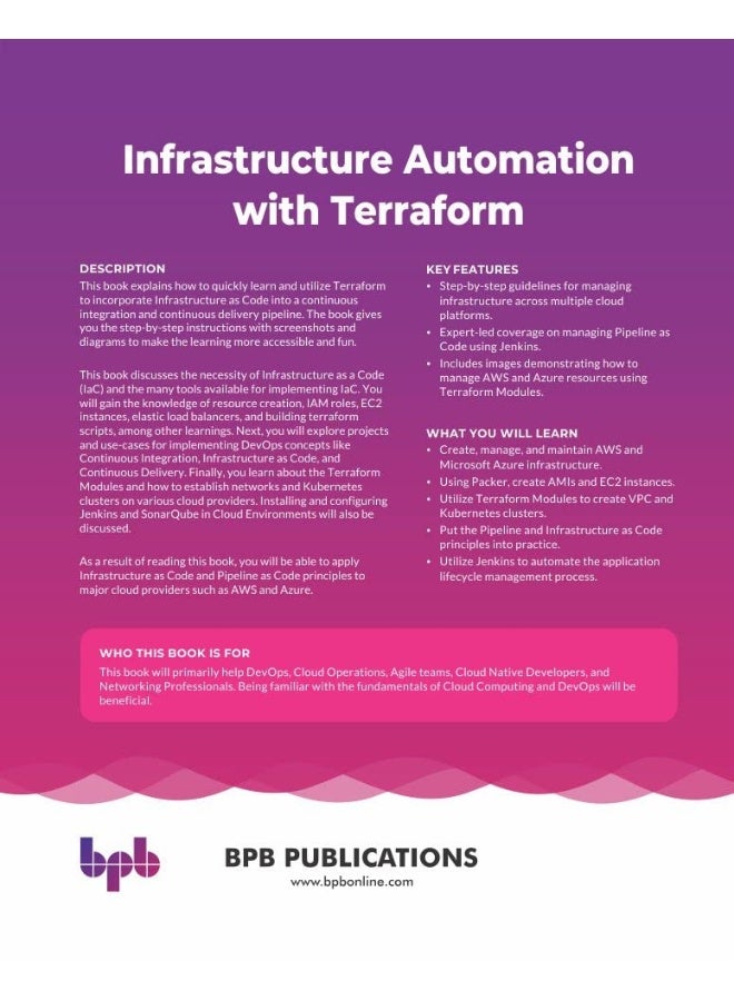 Infrastructure Automation with Terraform: Automate and Orchestrate Your Infrastructure with Terraform Across Aws and Microsoft Azure