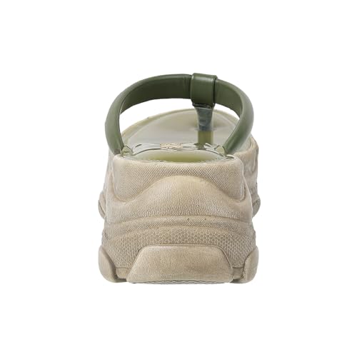 Catwalk Women Stylised SLIP-ON Platforms | For Women & Girls (GREEN,7 UK) - Image 5