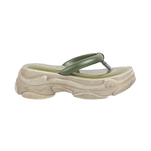 Catwalk Women Stylised SLIP-ON Platforms | For Women & Girls (GREEN,7 UK) - Image 3