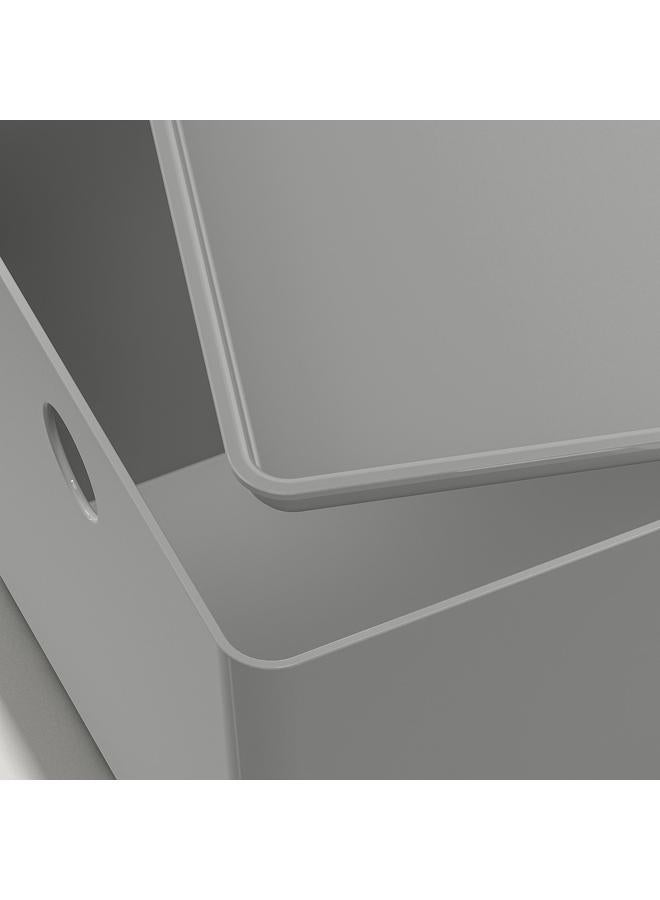 erorex Box With Lid, Light Grey, 18X26X15 Cm - Image 4