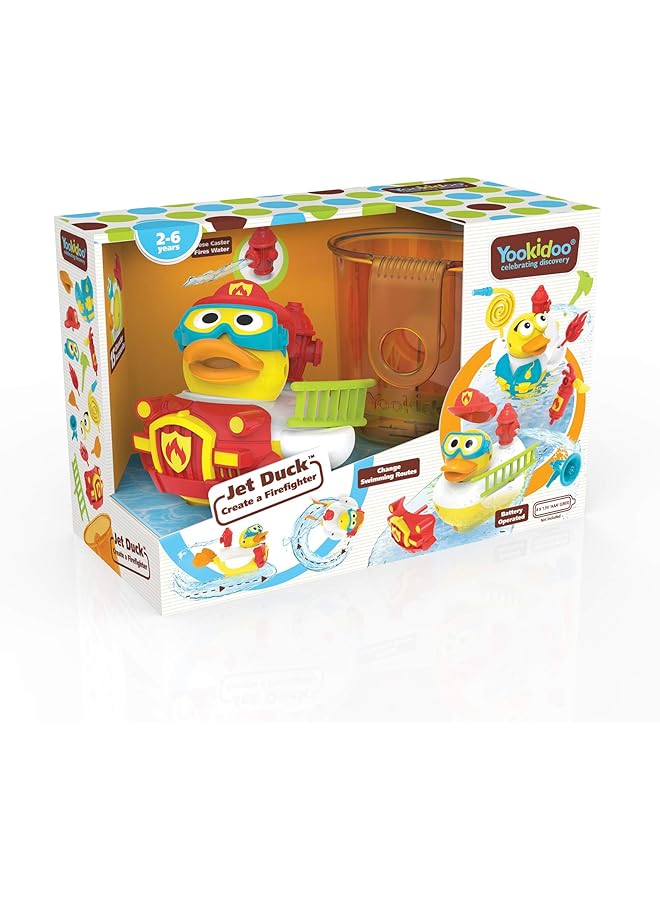 Yookidoo Rubber Duck Fireman 17Piece - Image 2