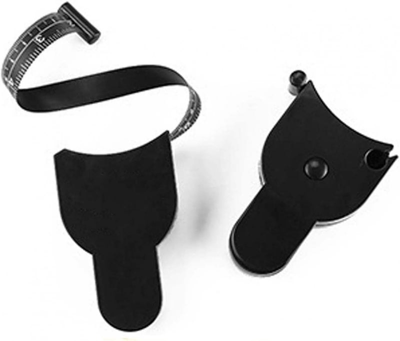 klarako Automatic Telescopic Tape MeasureSelfTightening Measure Tape,SelfTightening Body Measuring Ruler,Easy Stretch Durable Measuring Tape for Waist, Hip, Bust, Arms (1pc Black) - Image 4