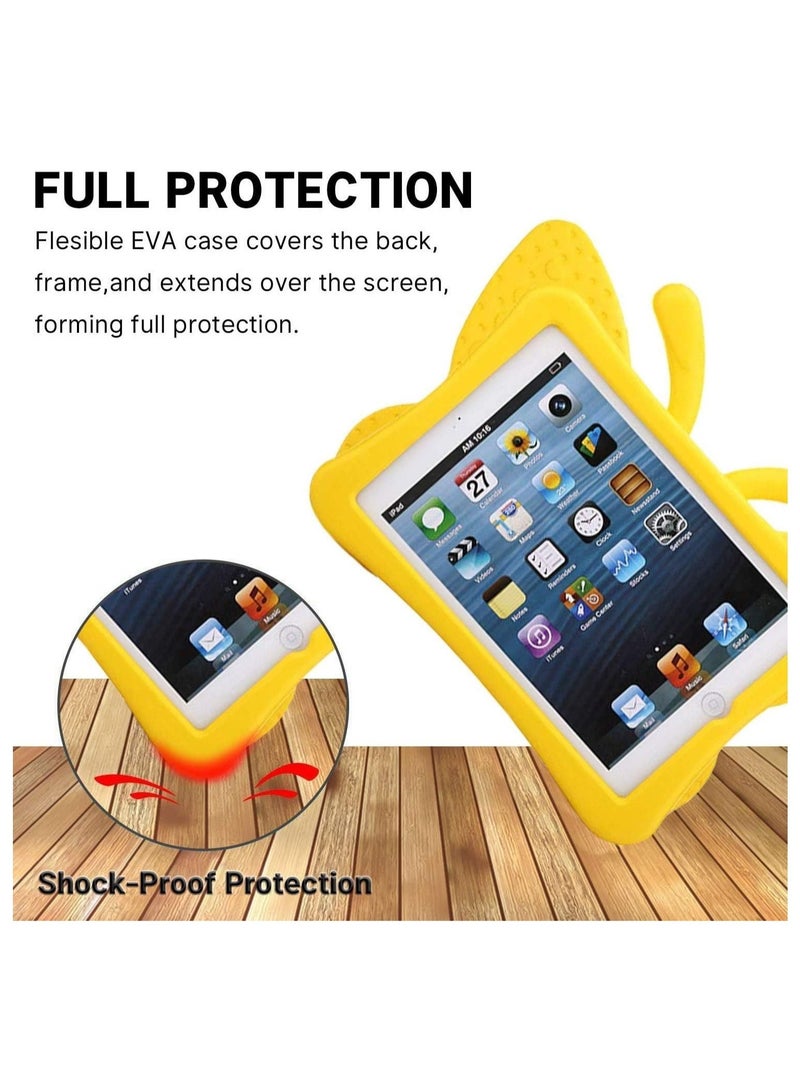 ELTRAZONE iPad case for Kids, 3D Cartoon Butterfly Non-Toxic EVA Light Weight Kid Proof Shockproof case with Kickstand for ipad 5/ ipad 6 /ipad pro 9.7/ New iPad 2017 case - Image 3