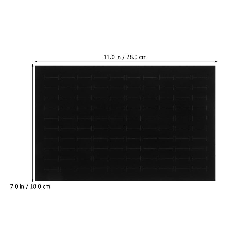SUPVOX 10 Pcs Ring Display Pads Black White Cushion Insert Mats for Jewelry Showcase - Image 3