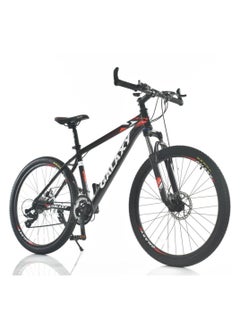 26 inch bike with aluminum frame and shock absorbers