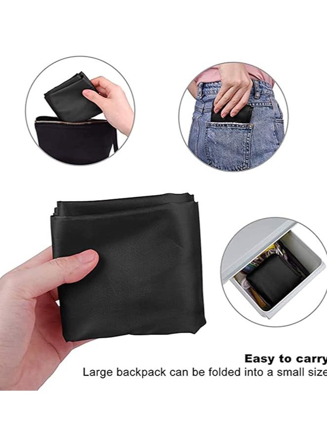 حقائب ظهر برباط، حقيبة ظهر كبيرة الحجم، حقيبة رياضية، للمدرسة وصالة الألعاب الرياضية والسفر واليوجا والتخزين على الشاطئ (عبوة من قطعتين) 34 × 39 سم - Image 5