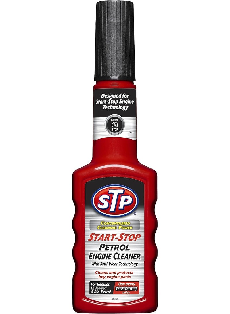 اس تي بي منظف ​​محرك البنزين STP Start-Stop مصمم لمساعدة محركات Start-Stop على العمل بشكل أفضل لفترة أطول (200 مل) - Image 1
