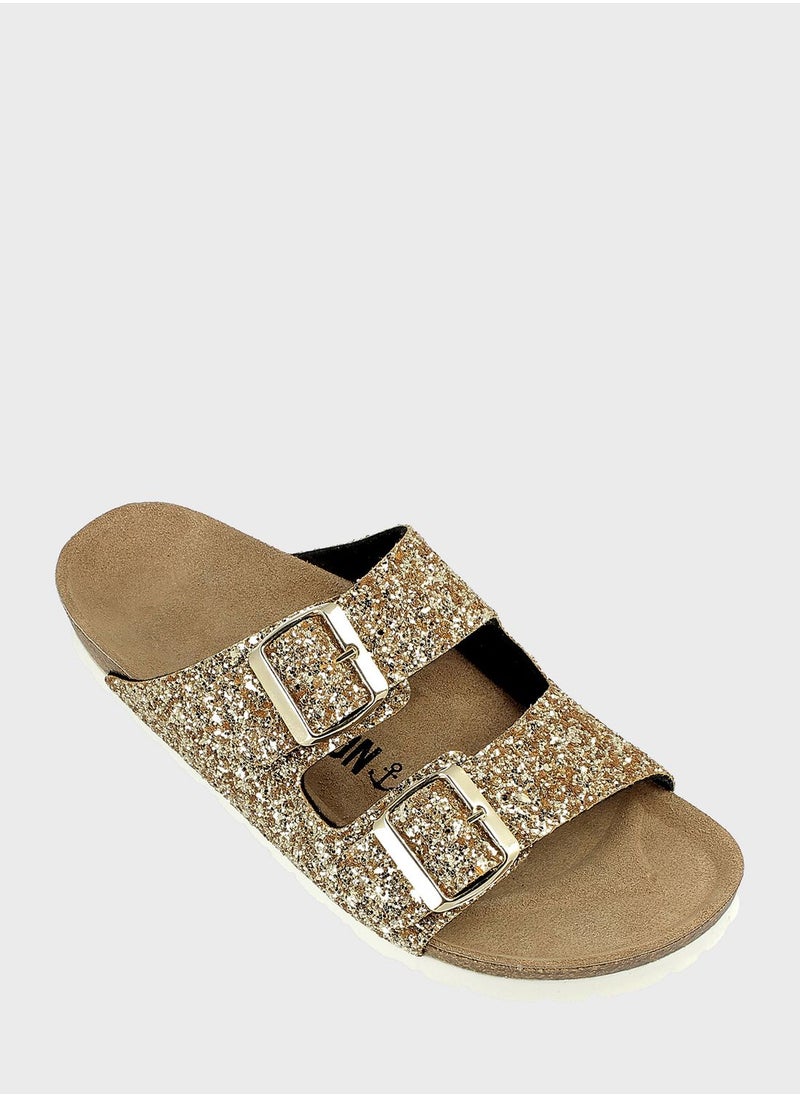 BAYTON - Atlas Flat Sandals - Image 1