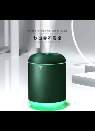 1000ml Ultrasonic Aroma Essential Oil Diffuser - Portable Mini USB Aromatherapy Diffusers Cool Mist Vaporizer Humidifier with Colorful Night Light,Two Spray Modes (Green) - pzsku/Z6B6D1AFB3F5DBC5F08C1Z/45/_/1715462363/42b801fc-a13a-4c90-9ce6-c20762944f30