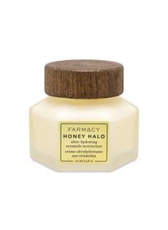 FARMACY Ceramide Face Moisturizer - Honey Halo Hydrating Facial Moisturizer For Dry Skin - Plumps, Soothes + Restores Skin With Potent Ceramides + Buckwheat Honey For A Dewy, Healthy Glow (100Ml)  - Image 1