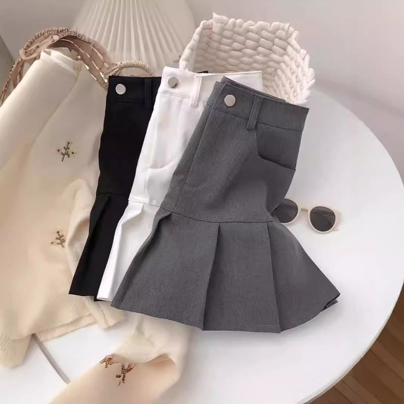 Autumn Pleated Skirt For Women Spring And Autum Autum Design Jk Short Skirt Petite A-Line Skirt Spring And Autum - Image 3
