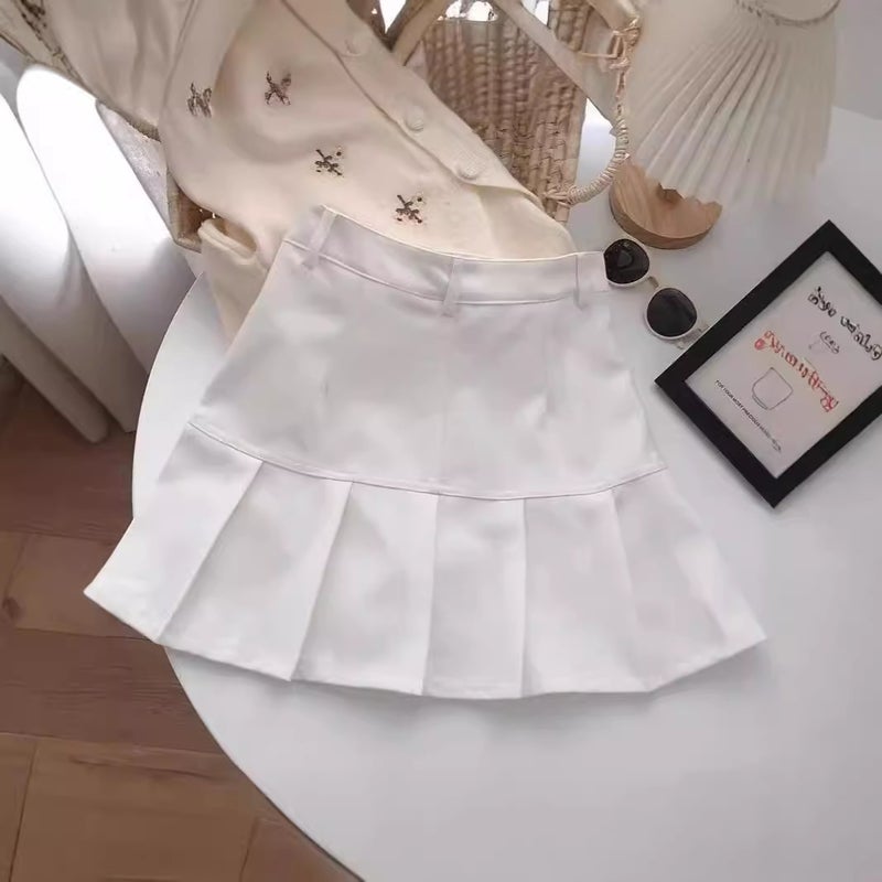 Autumn Pleated Skirt For Women Spring And Autum Autum Design Jk Short Skirt Petite A-Line Skirt Spring And Autum - Image 5