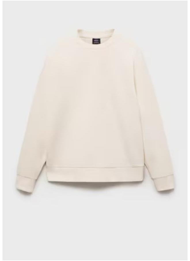 Mango Man Regular-Fit Cotton Sweatshirt  - Image 5