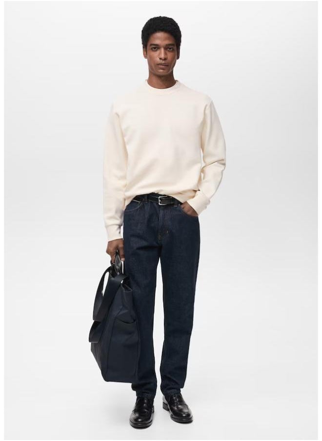 Mango Man Regular-Fit Cotton Sweatshirt  - Image 4