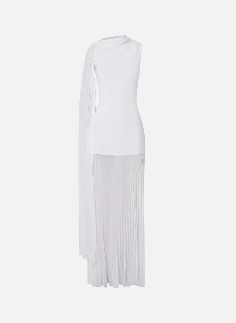 Lichi  Maxi dress with pleated details for Women | Best Price UAE