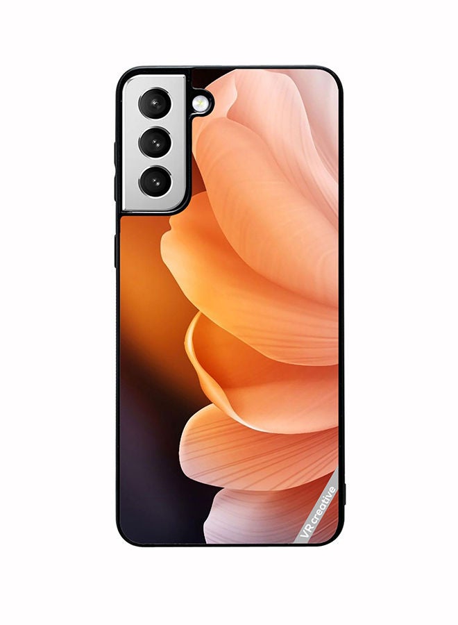 VR CREATIVE Protective Case Cover For Samsung Galaxy S22 5G Flower Design Multicolour - Image 1