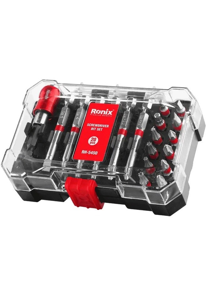 رونيكس طقم حبوب دريل 20 قطعة من رونيكس موديل (RH-5450) - Image 2